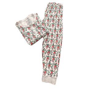 Roller Rabbit Classic Monkey Kids Holiday PJ - size 10
